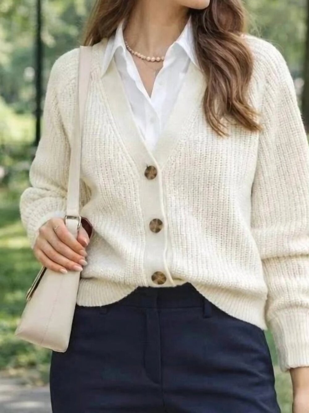 Tommy Bahama - Cabana Solstice Cardigan in Cococnut Cream